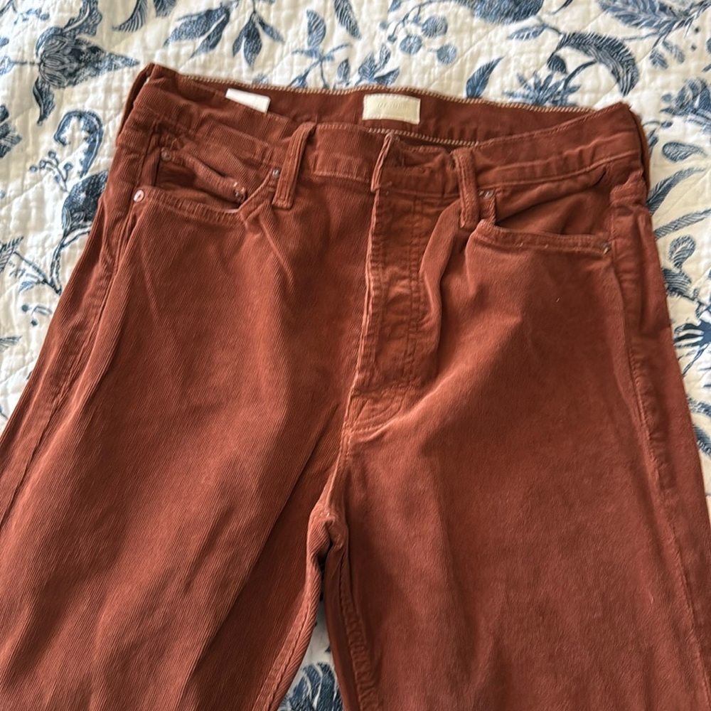 Mother corduroy pants